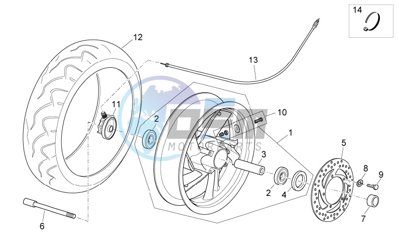 Front wheel