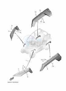 YXF850ES YX85FPSN (BARH) drawing FENDER