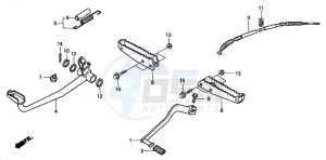 TRX450ES drawing STEP (S)