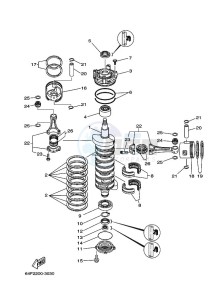 225DETL drawing CRANKSHAFT--PISTON