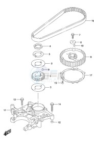 DF 9.9B drawing Timing Belt