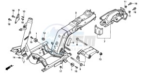 NE50 drawing FRAME BODY