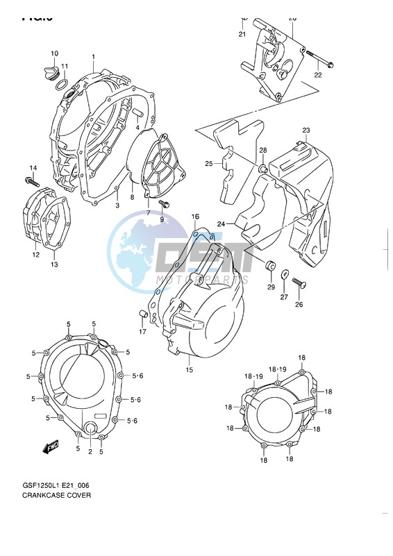 CRANKCASE COVER