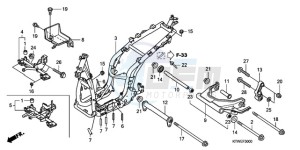 SH300A9 ED / ABS TBX drawing FRAME BODY