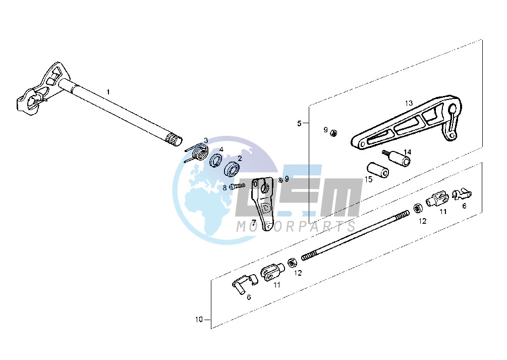 GEAR CHANGE MECHANISM