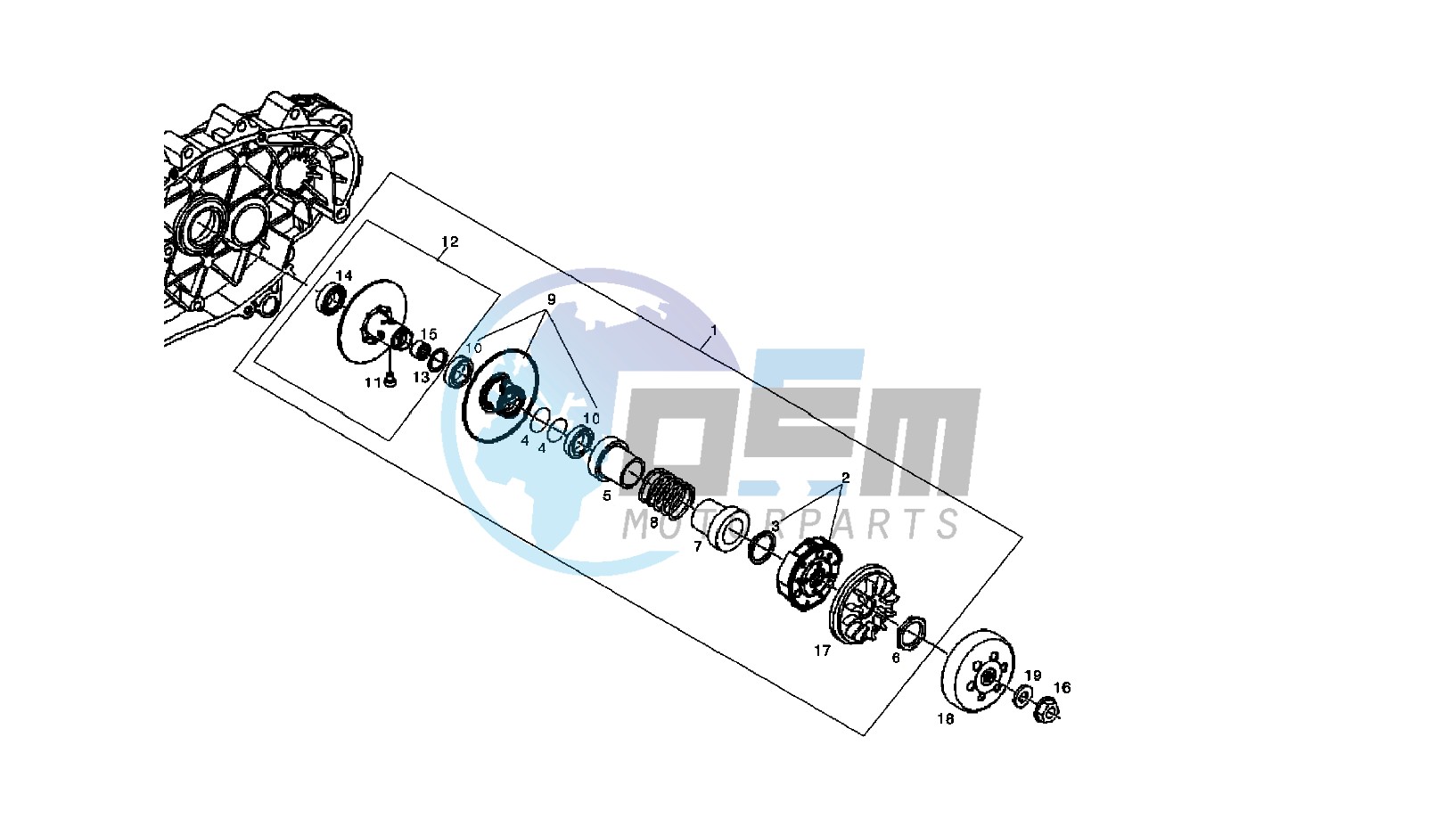 DRIVEN PULLEY