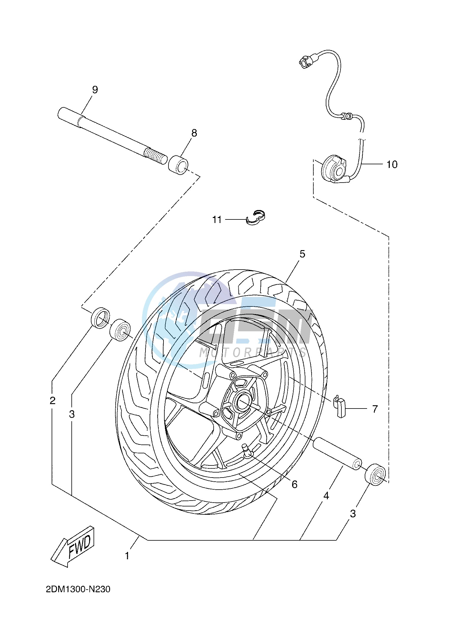 FRONT WHEEL