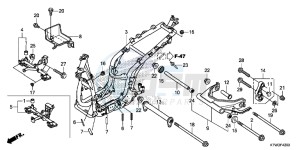 SH300AD SH300i E drawing FRAME BODY