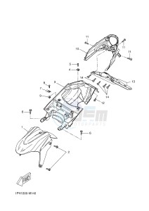 NS50 AEROX (1PH1 1PH1 1PH1) drawing FENDER