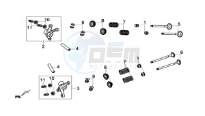 GTS 125I 2014 ABS drawing VALVES