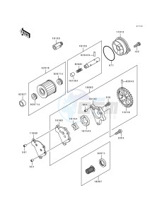 KL 650 B [TENGAI] (B2-B3) [TENGAI] drawing OIL PUMP