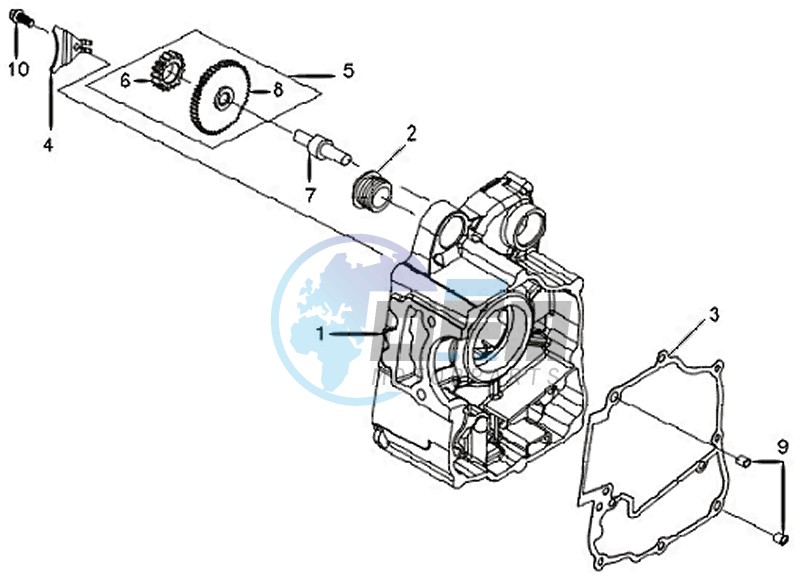 CRANKCASE RIGHT