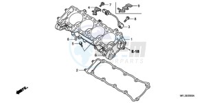 CBR1000RA9 France - (F / ABS CMF) drawing CYLINDER