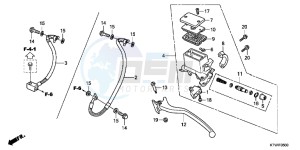 SH300AC drawing RR. BRAKE MASTER CYLINDER