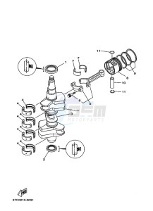 F30AETS drawing CRANKSHAFT--PISTON