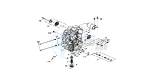 MAXSYM 400 EFI drawing CRANKCASERIGHT