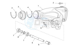 Breva V IE 850 drawing Swing arm