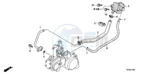 TRX90XB drawing AIR SUCTION VALVE