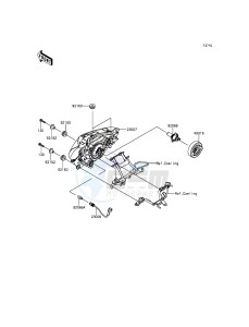 Z250SL BR250EGF XX (EU ME A(FRICA) drawing Headlight(s)