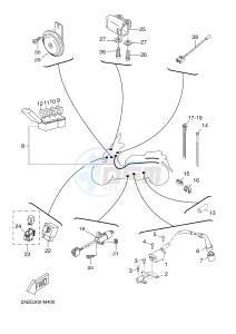 YP125R X-MAX125 X-MAX125 (2ABG) drawing ELECTRICAL 2