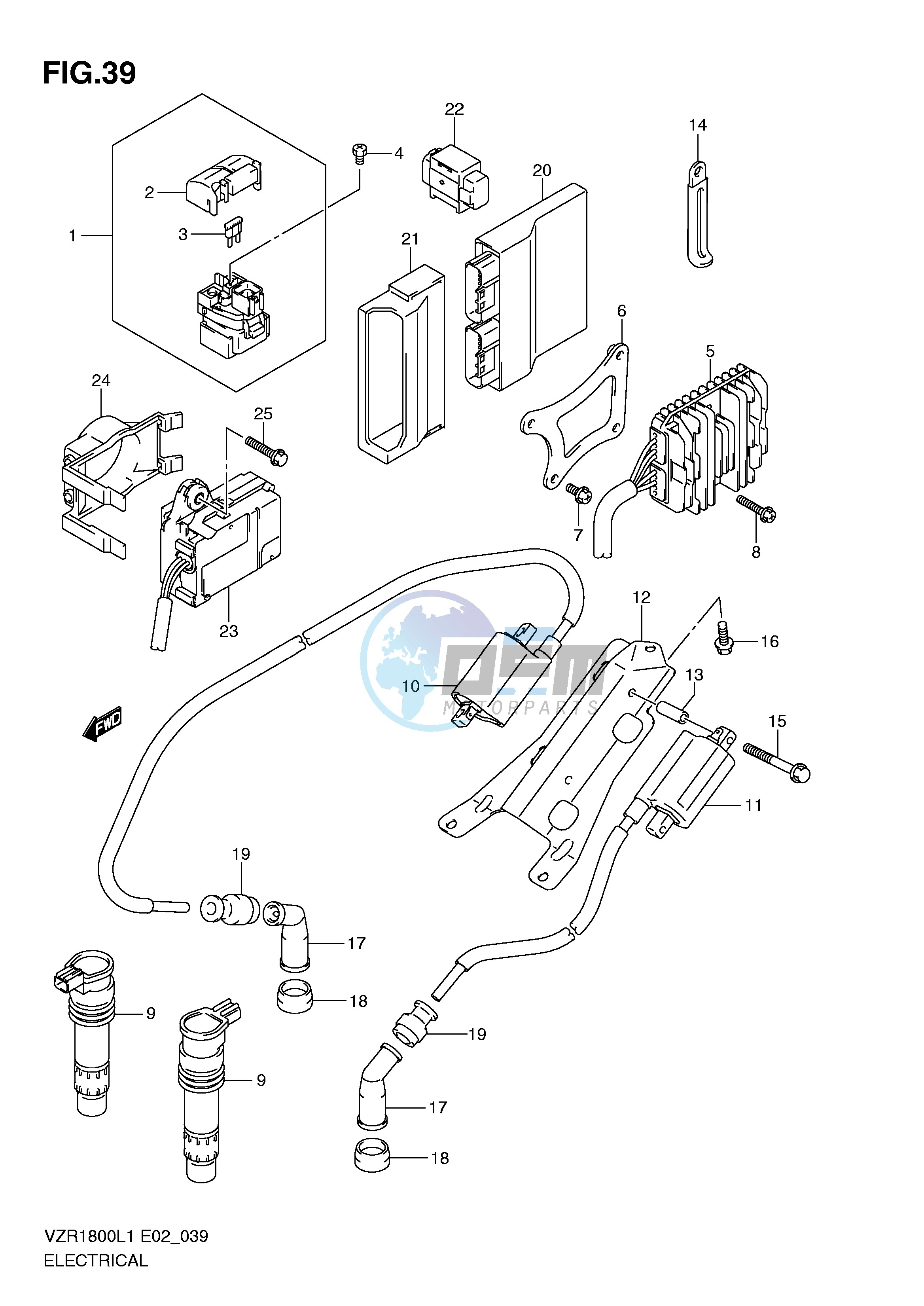 ELECTRICAL (VZR1800L1 E19)