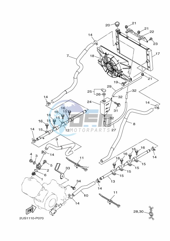 RADIATOR & HOSE