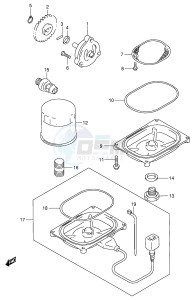 LT-F500F (E3-E28) drawing OIL PUMP