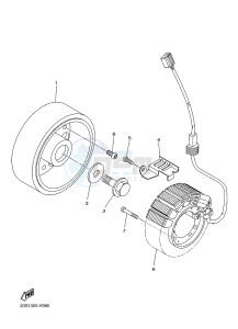 XJ6N 600 XJ6-N (NAKED) (20SV) drawing GENERATOR