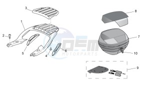 Scarabeo 125-200 ie Light drawing Rear body II