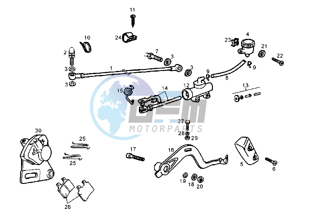 REAR BRAKE SYSTEM