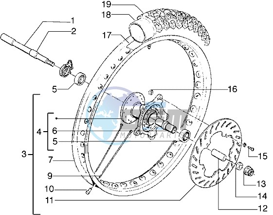 Front wheel