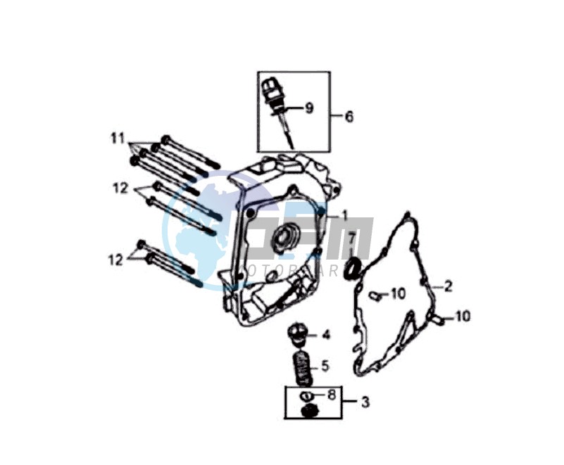 CRANKCASE RIGHT