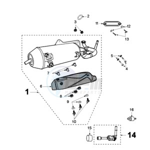 FIGHT 3 A DSE drawing EXHAUST SYSTEM