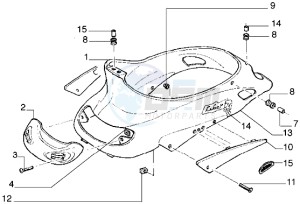 Liberty 125 drawing Central Protection