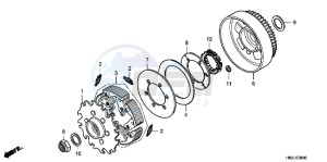 VFR800FH 2ED - (2ED) drawing FRAME BODY