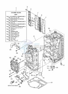 LF200XCA drawing CYLINDER--CRANKCASE-1