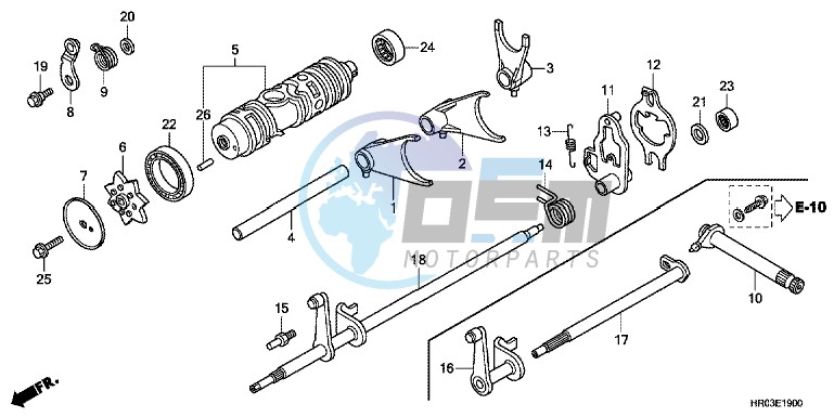 GEAR SHIFT FORK