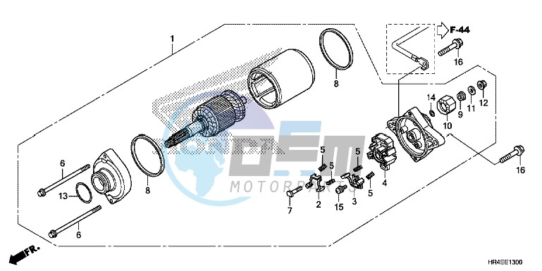 STARTER MOTOR