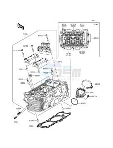 VULCAN S EN650AGF XX (EU ME A(FRICA) drawing Cylinder Head