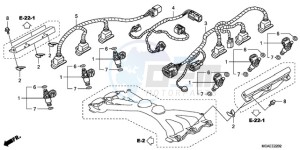 GL18009 BR / AB - (BR / AB) drawing INJECTOR