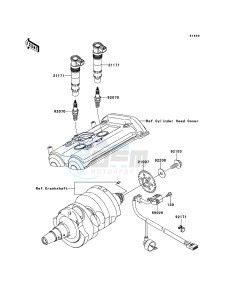 VERSYS KLE650B9F GB XX (EU ME A(FRICA) drawing Ignition System