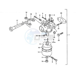 DT 4 drawing Carburetor