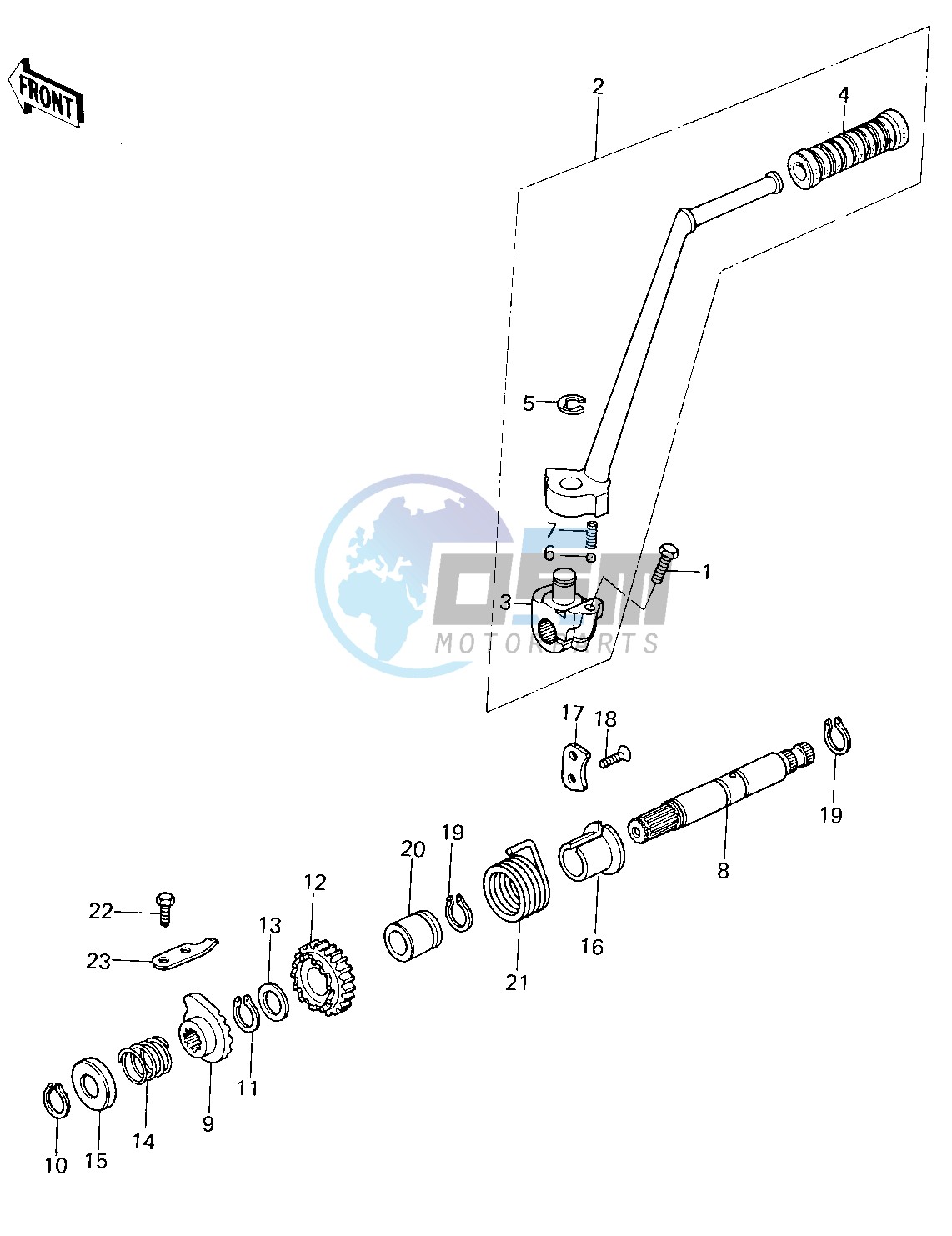 KICKSTARTER MECHANISM