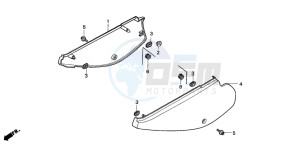 XR80R drawing SIDE COVER