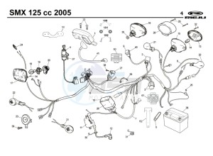 SMX-125-4T-BLUE drawing ELECTRICAL