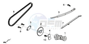 GTS 125I EURO4 SPORT L7 drawing HOLDER