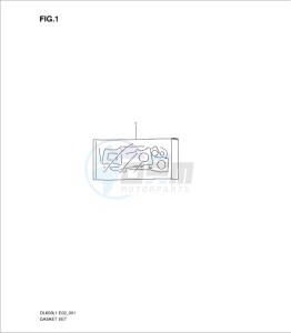 DL650 drawing GASKET SET