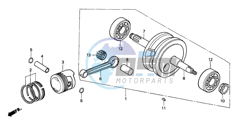 CRANKSHAFT/PISTON