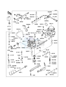 W650 EJ650-C7P GB XX (EU ME A(FRICA) drawing Carburetor