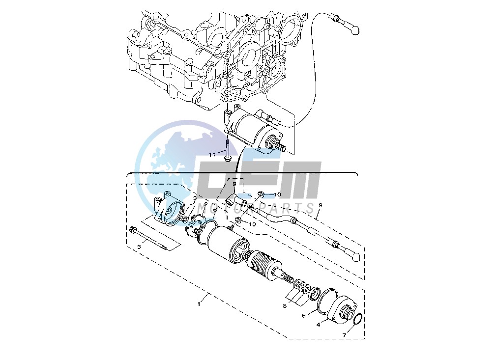 STARTING MOTOR